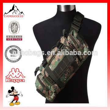 New Ourdoor Bolsa de cintura militar Bolsa de ombro único militar